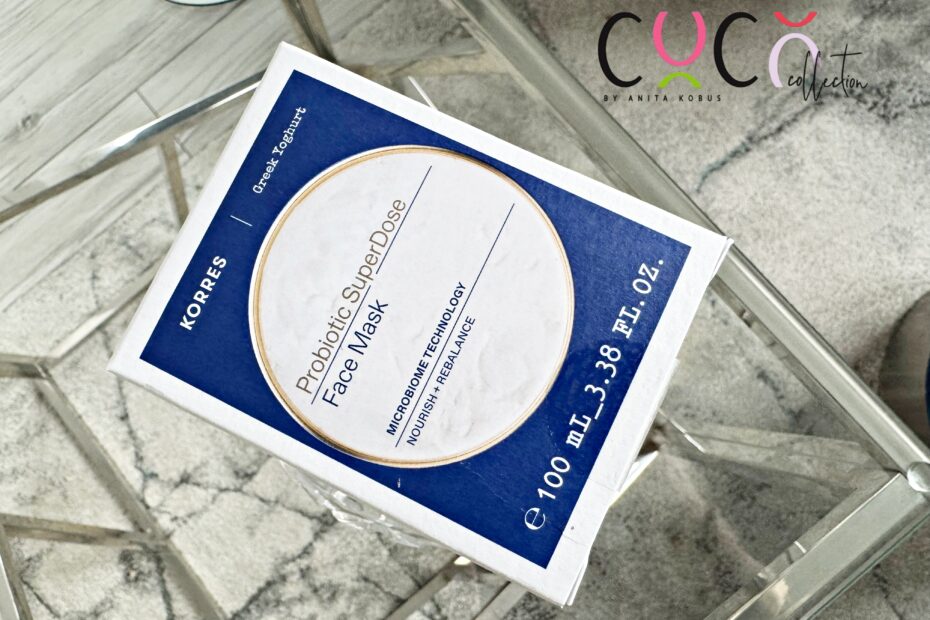 Korres maska do twarzy COCO COLLECTION blog