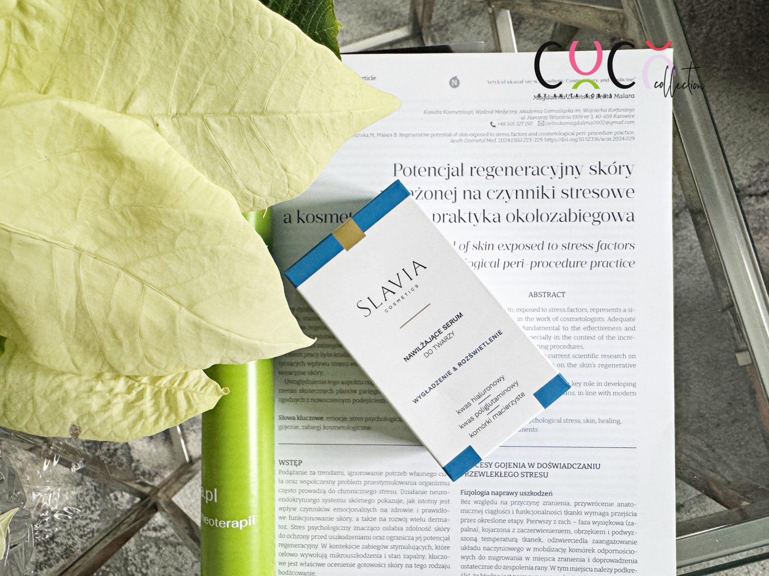 Slavia Cosmetics serum nawilżające analiza składu COCO COLLECTION blog