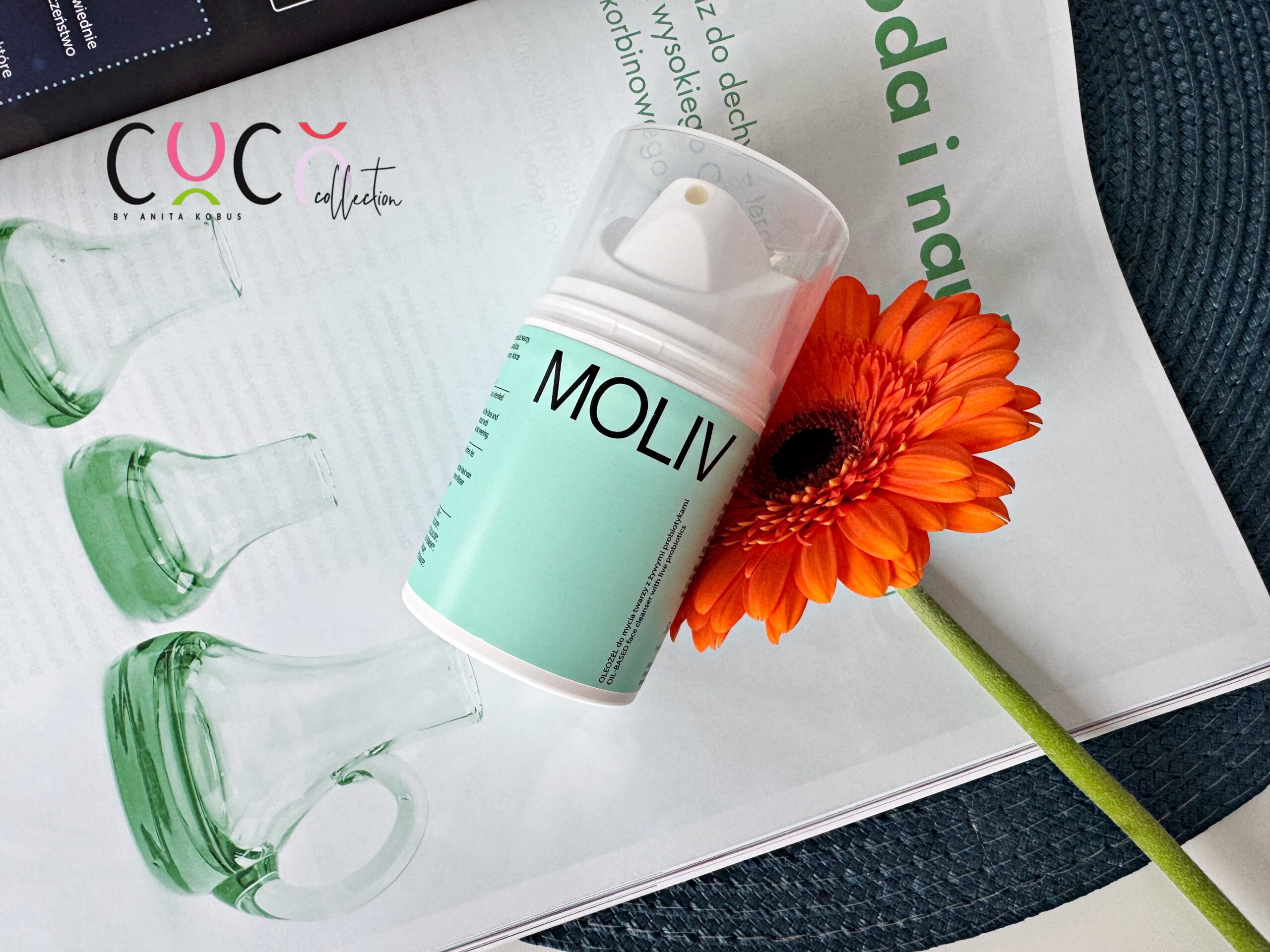 MOLIV oleożel do mycia twarzy COCO COLLECTION blog